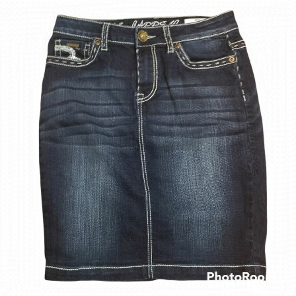 Like New Carreli Jen Jean Skirt Size 29